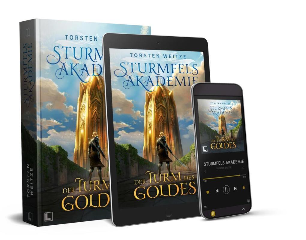 Weitere Ansicht: Der Turm des Goldes: Gebundene Schmuckausgabe mit Farbschnitt | Torsten Weitze