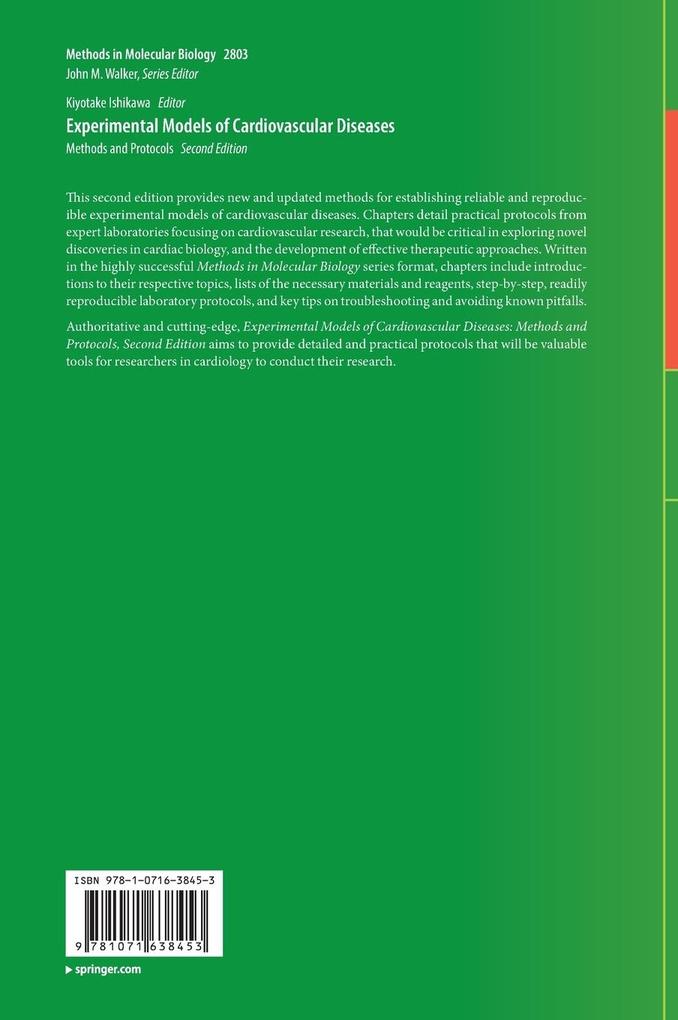 Weitere Ansicht: Experimental Models of Cardiovascular Diseases