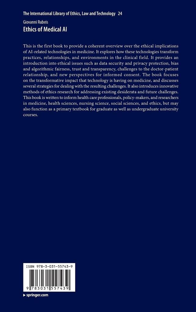Weitere Ansicht: Ethics of Medical AI | Giovanni Rubeis