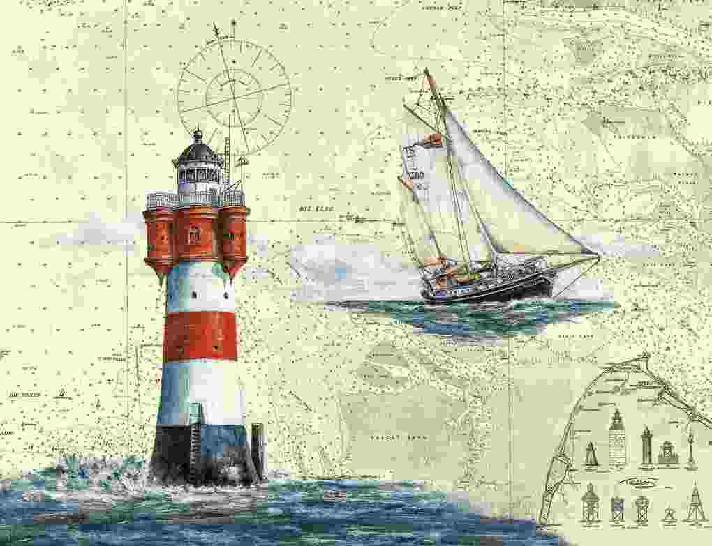 Weitere Ansicht: Erwachsenenpuzzle 2000 Teile - Romantischer Leuchtturm
