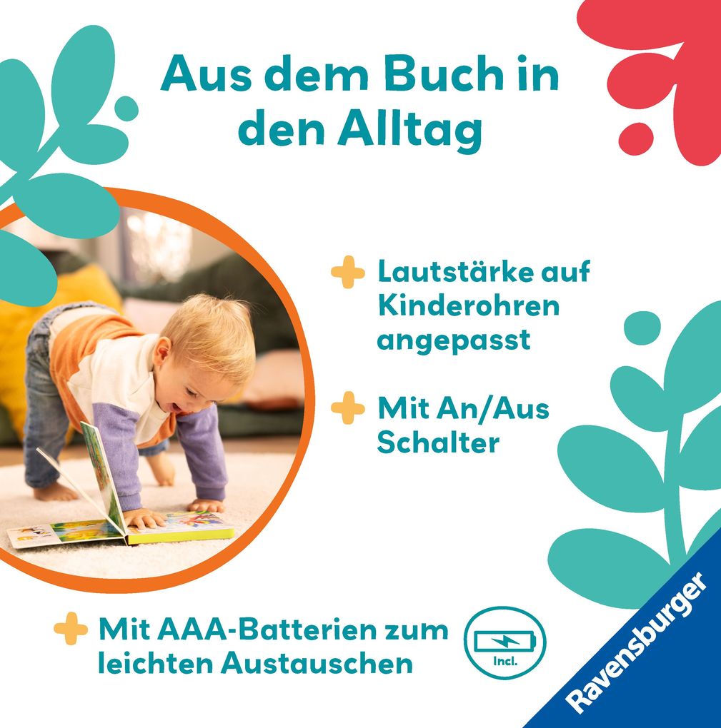 Weitere Ansicht: Play+ Mein allererstes Soundbuch Im Dschungel - ab 12 Monate | Maria Höck