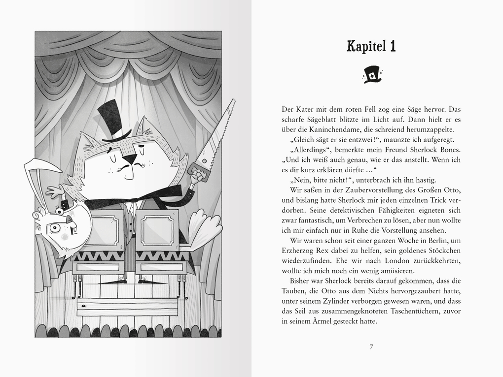 Weitere Ansicht: Meisterdetektiv Sherlock Bones, Band 3 - Der verschwundene Zauberer | Tim Collins