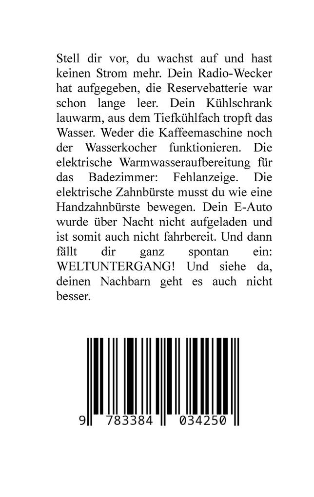 Weitere Ansicht: Stromsucht - Autismus, Asperger-Syndrom, Cyberattacke, Hackerangriff, Stromausfall, Energiekrise, Verkehrschaos, E-Auto, E-Bike, manuelle Fertigkeiten, Handyausfall, kein Internet | Rolf Horst
