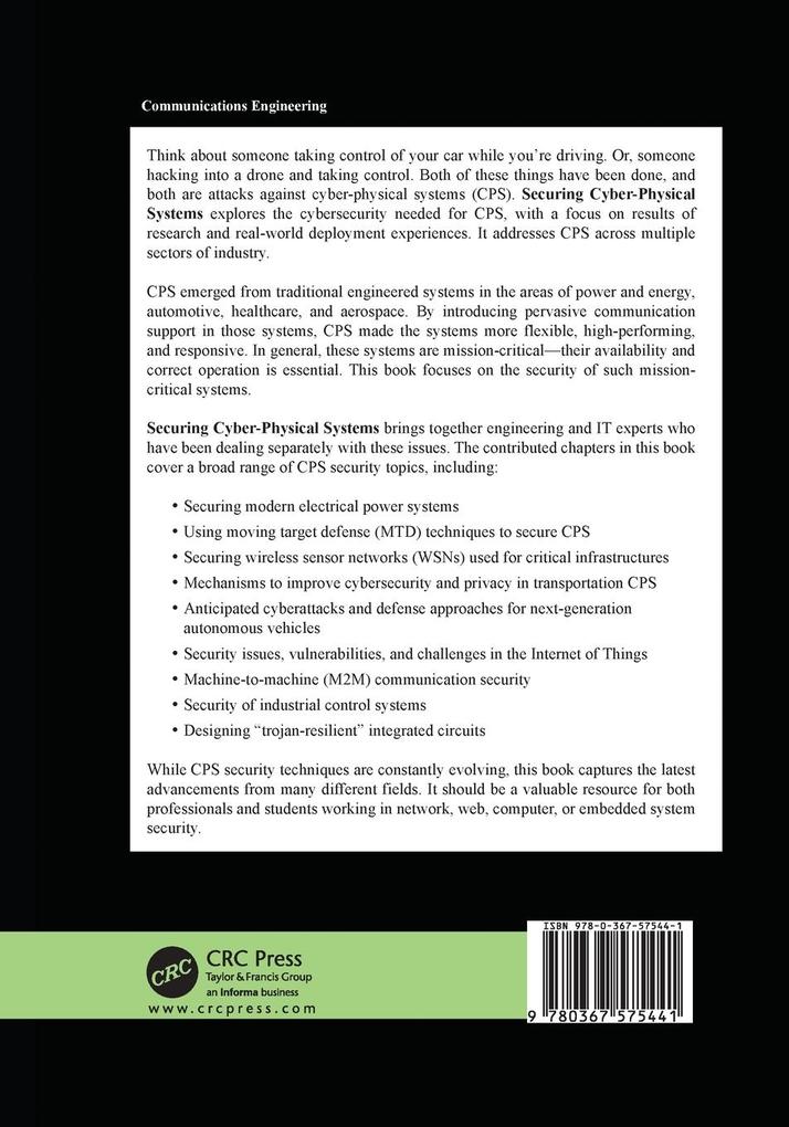 Weitere Ansicht: Securing Cyber-Physical Systems