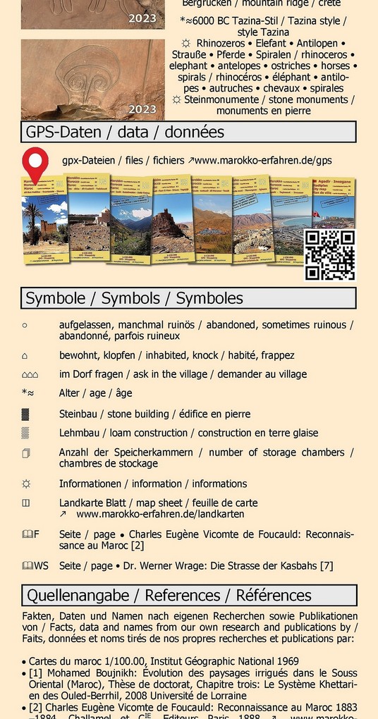 Weitere Ansicht: N11: Skoura - Kelâa M'Gouna - N'Kob - Jbel Sarhro + Straße der Kasbahs II 1:120.000 + GPS-Waypoints | Www. Marokko-Erfahren. de, A. & B. Conrad