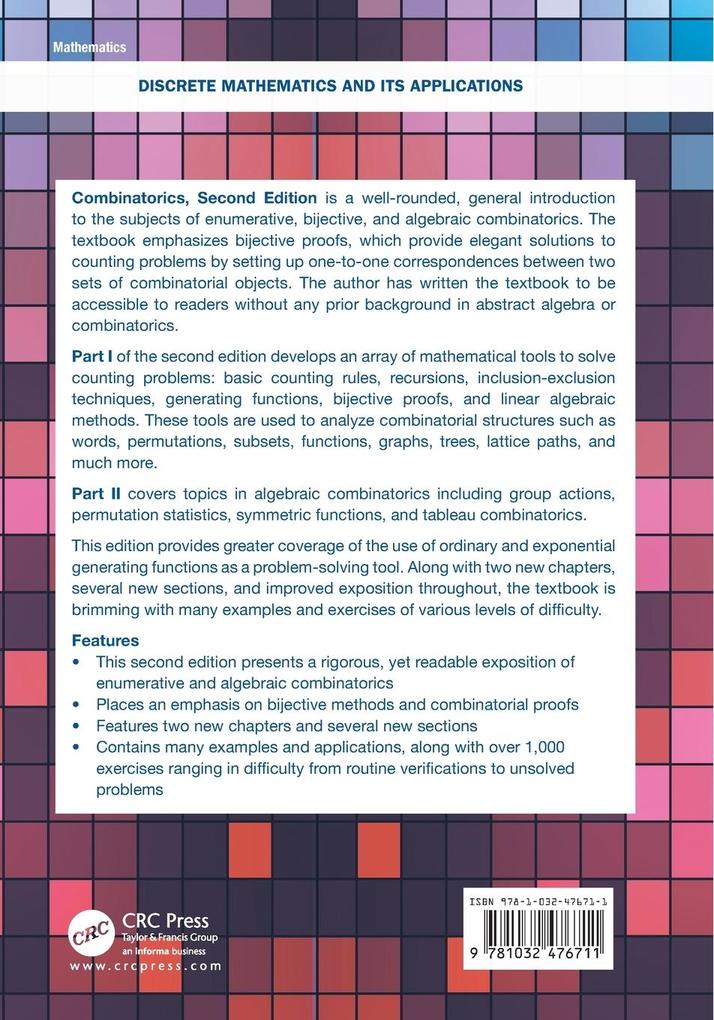 Weitere Ansicht: Combinatorics | Nicholas Loehr