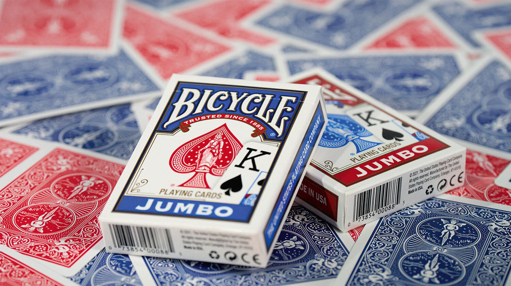 Weitere Ansicht: Bicycle Rider Back 2-Pack Jumbo Index | States United, United States Playing Card Company (USPC)