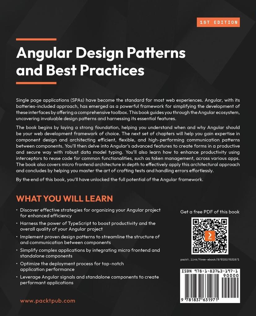 Weitere Ansicht: Angular Design Patterns and Best Practices | Alvaro Camillo Neto