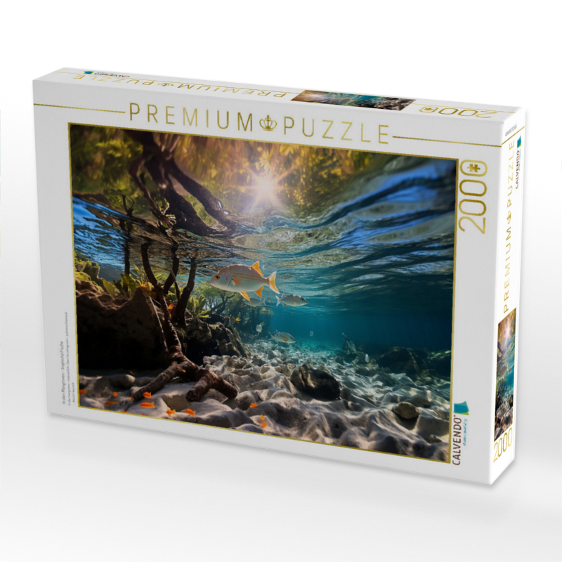 Weitere Ansicht: CALVENDO Puzzle In den Mangroven - tropische Fische | 2000 Teile Lege-Größe 90x67cm Foto-Puzzle für | Calvendo
