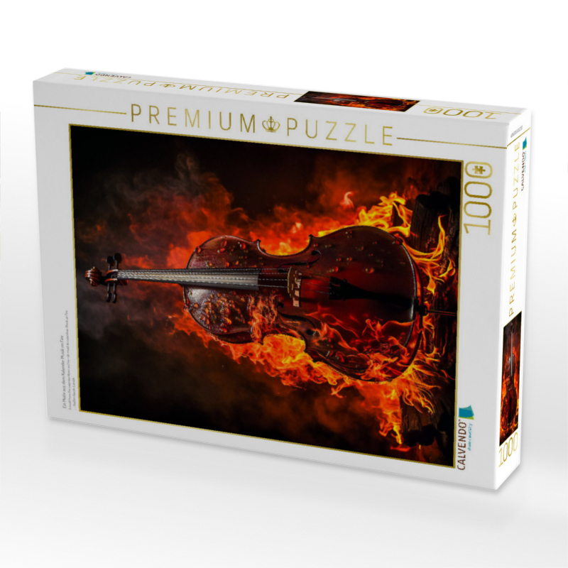 Weitere Ansicht: CALVENDO Puzzle Ein Motiv aus dem Kalender Musik on Fire | 1000 Teile Lege-Größe 64x48cm Foto-Puzzle | Calvendo