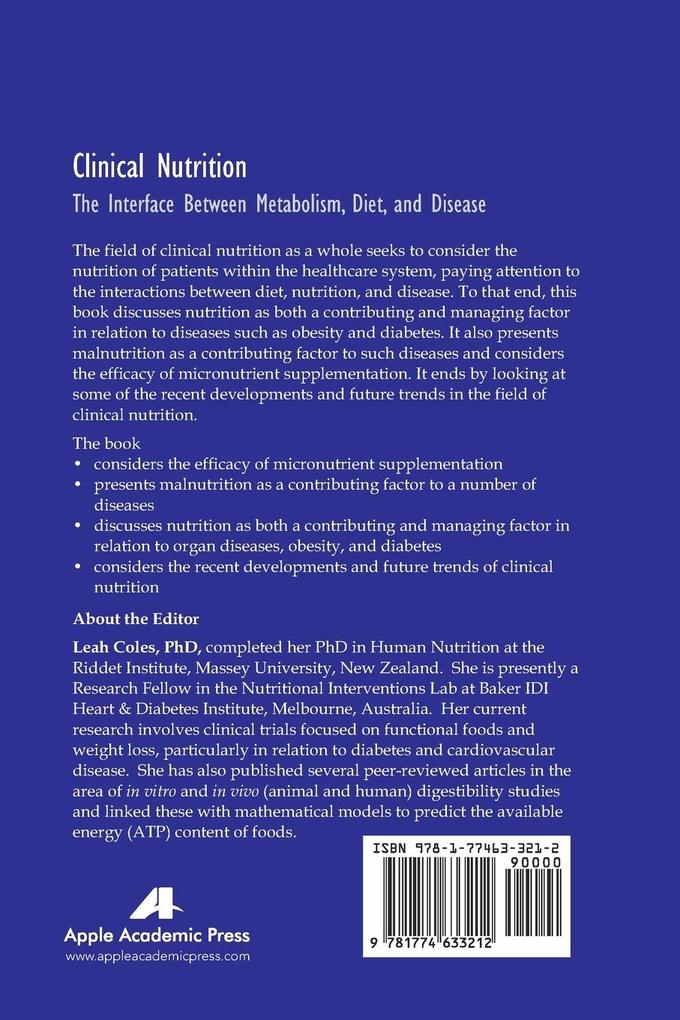 Weitere Ansicht: Clinical Nutrition