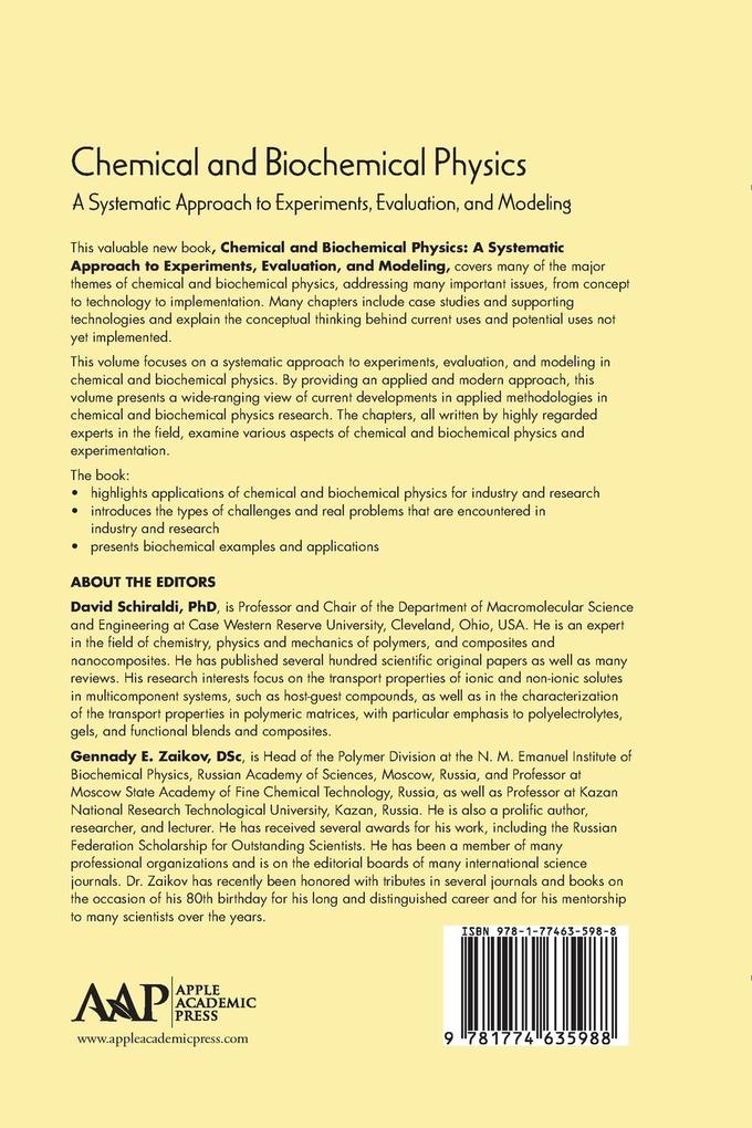 Weitere Ansicht: Chemical and Biochemical Physics