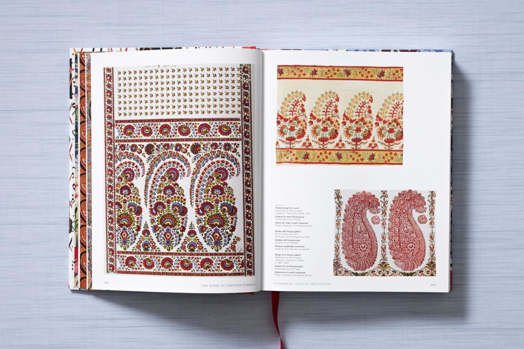 Weitere Ansicht: The Book of Printed Fabrics. From the 16th century until today | Aziza Gril-Mariotte