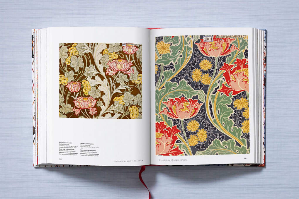 Weitere Ansicht: The Book of Printed Fabrics. From the 16th century until today | Aziza Gril-Mariotte
