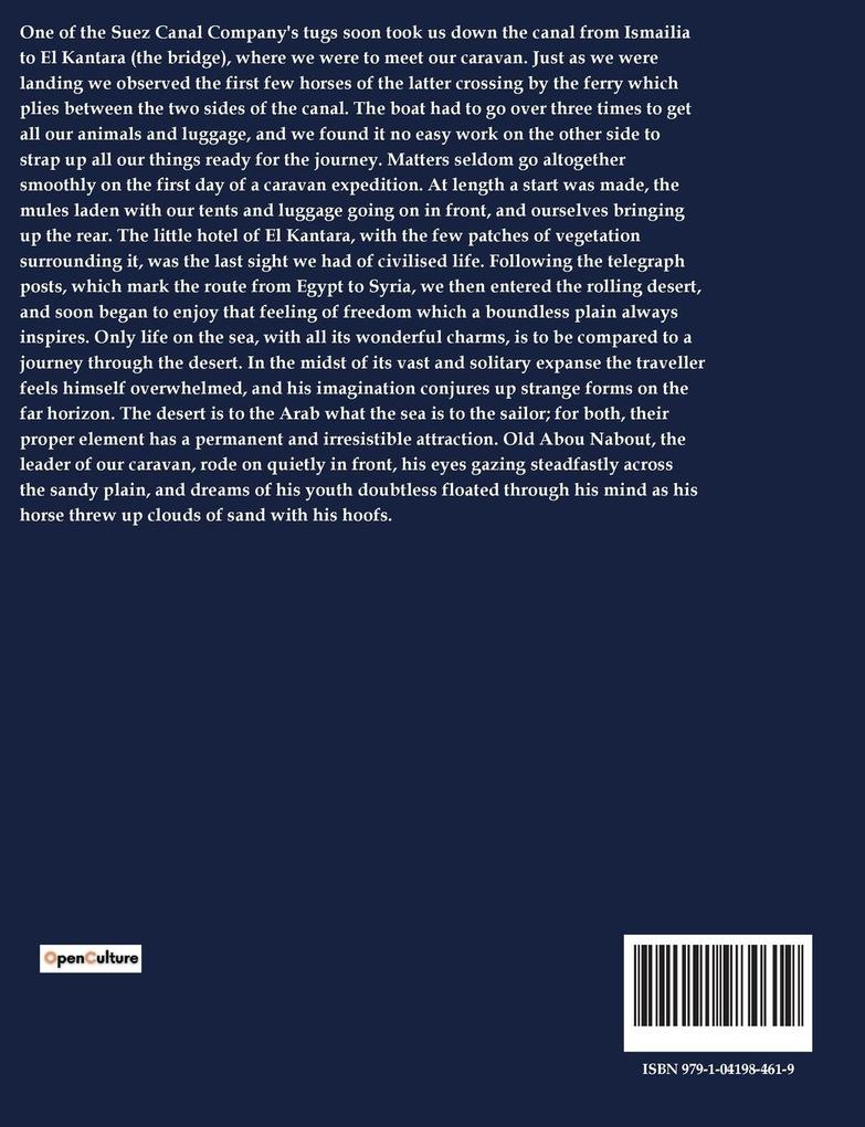 Weitere Ansicht: THE CARAVAN ROUTE BETWEEN EGYPT AND SYRIA | Ludwig Salvator