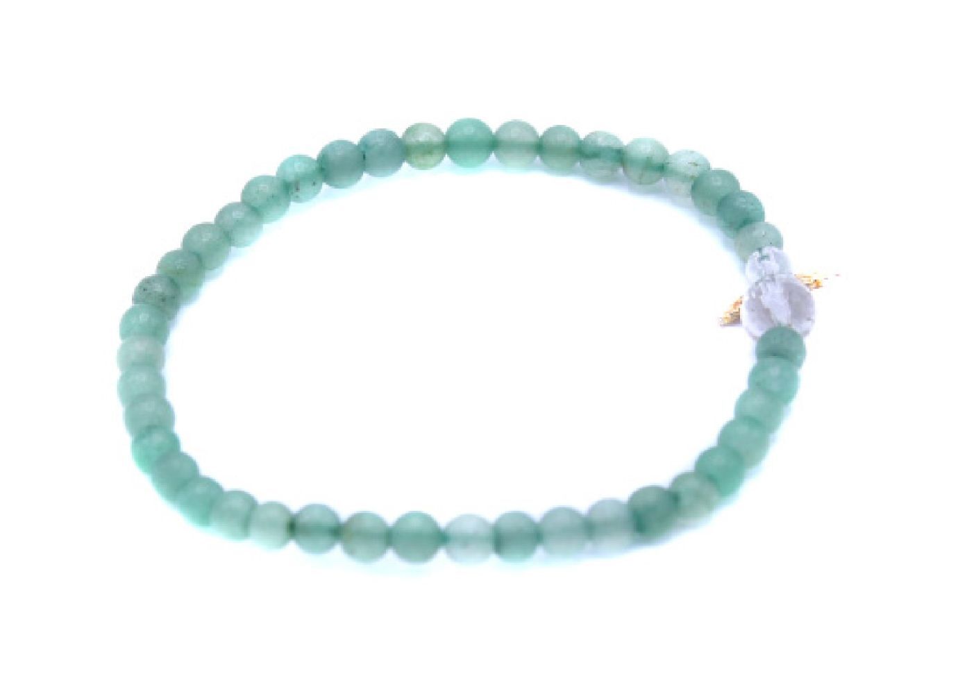 Produktbild: Aventurin Schutzengel Edelsteinarmband Kinder in Geschenkbox