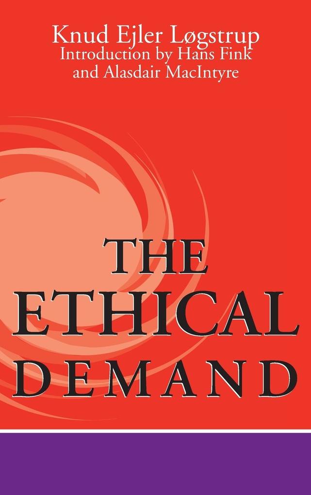 Produktbild: The Ethical Demand | Knud Ejler Løgstrup