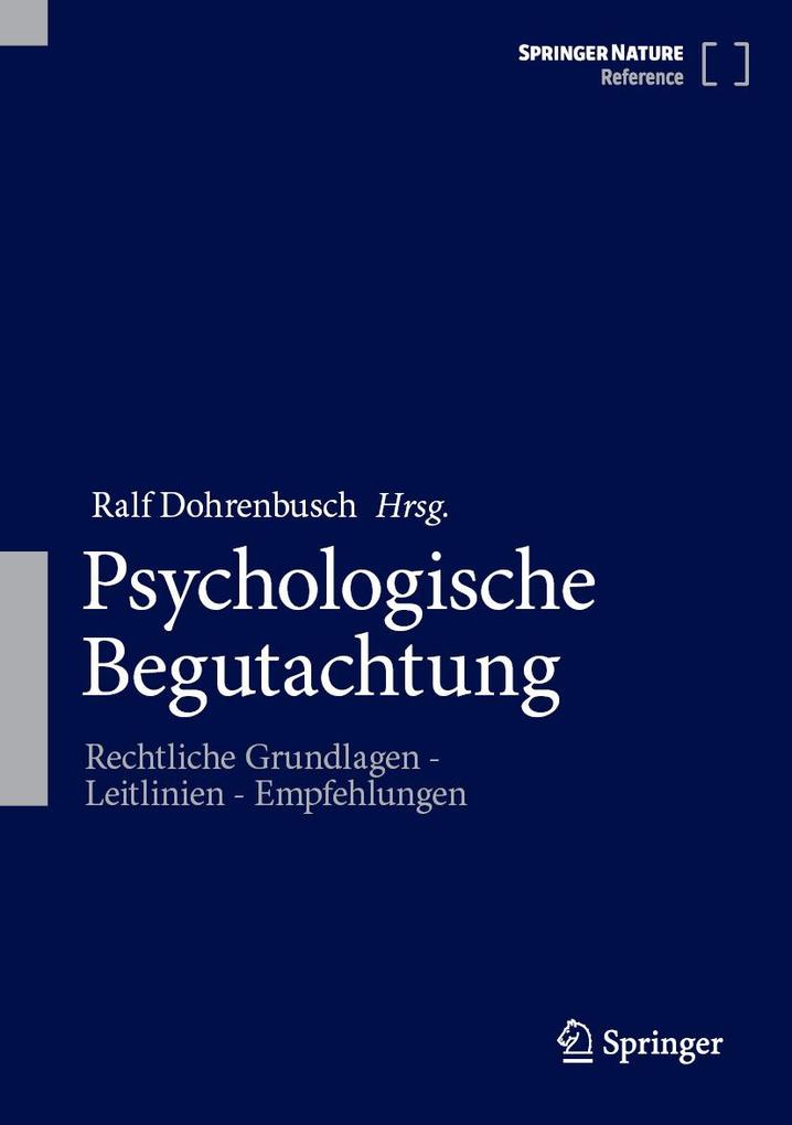 Produktbild: Psychologische Begutachtung