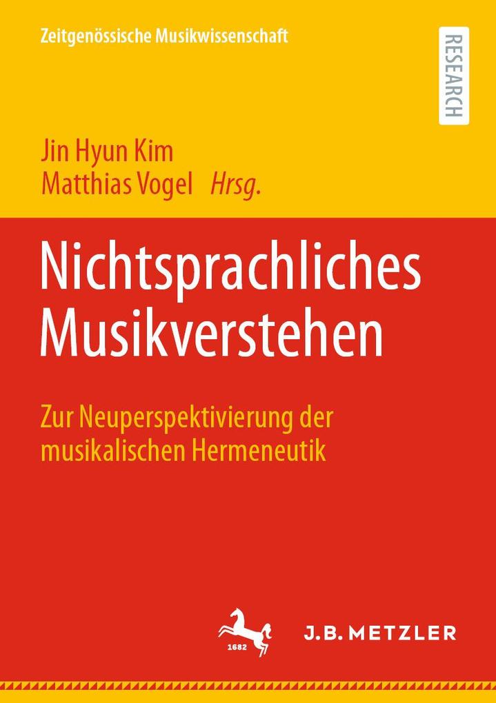 Produktbild: Nichtsprachliches Musikverstehen
