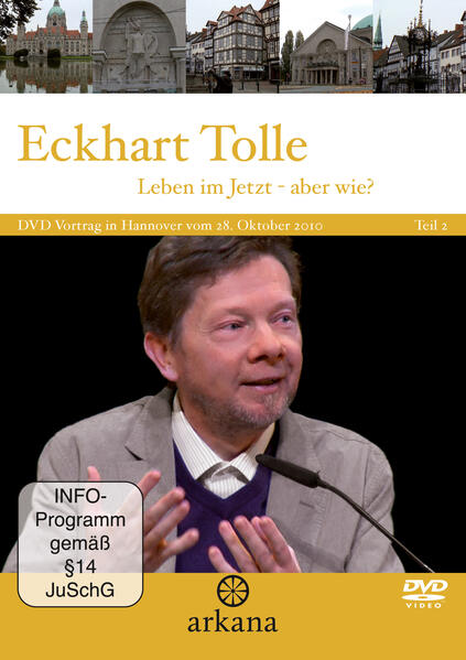 Produktbild: Leben im Jetzt - aber wie?, 1 DVD | Eckhart Tolle