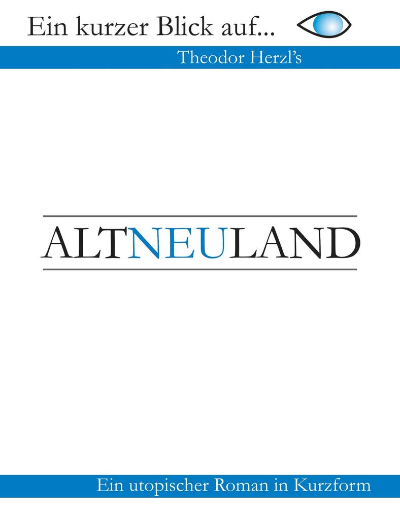 Produktbild: AltNeuLand | Theodor Herzl