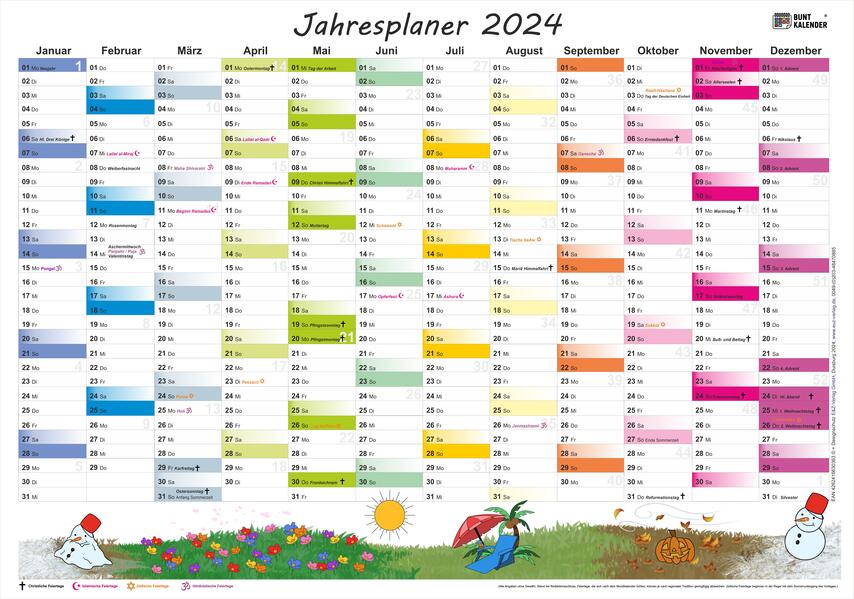 Produktbild: Jahresplaner 2024 | Helga Momm
