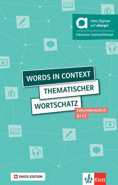 Produktbild: Words in context - SWISS EDITION, Hybrid Edition allango | Louise Carleton-Gertsch