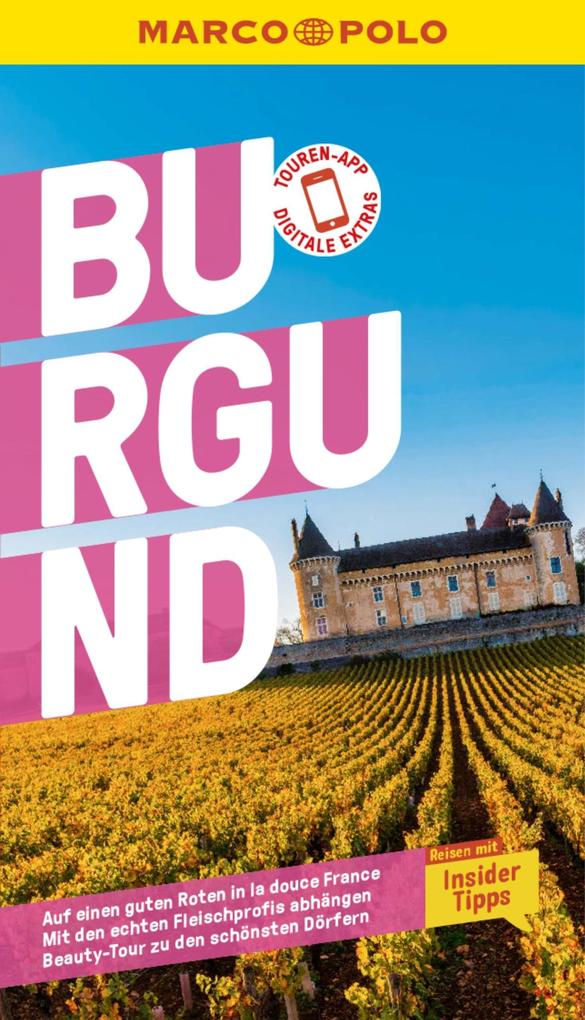 Produktbild: MARCO POLO Reiseführer E-Book Burgund | Manfred Görgens, Klaus Simon, Felicitas Schwarz Grammon