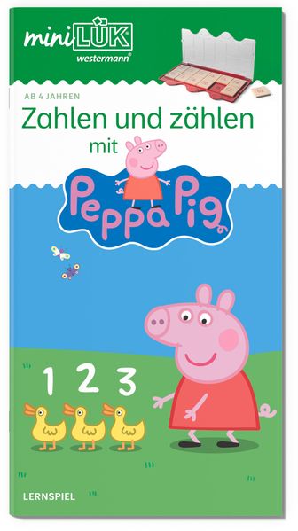Produktbild: miniLÜK - Zahlen & zählen Peppa Pig