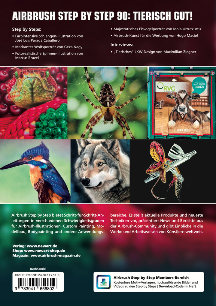 Weitere Ansicht: Airbrush Step by Step 90