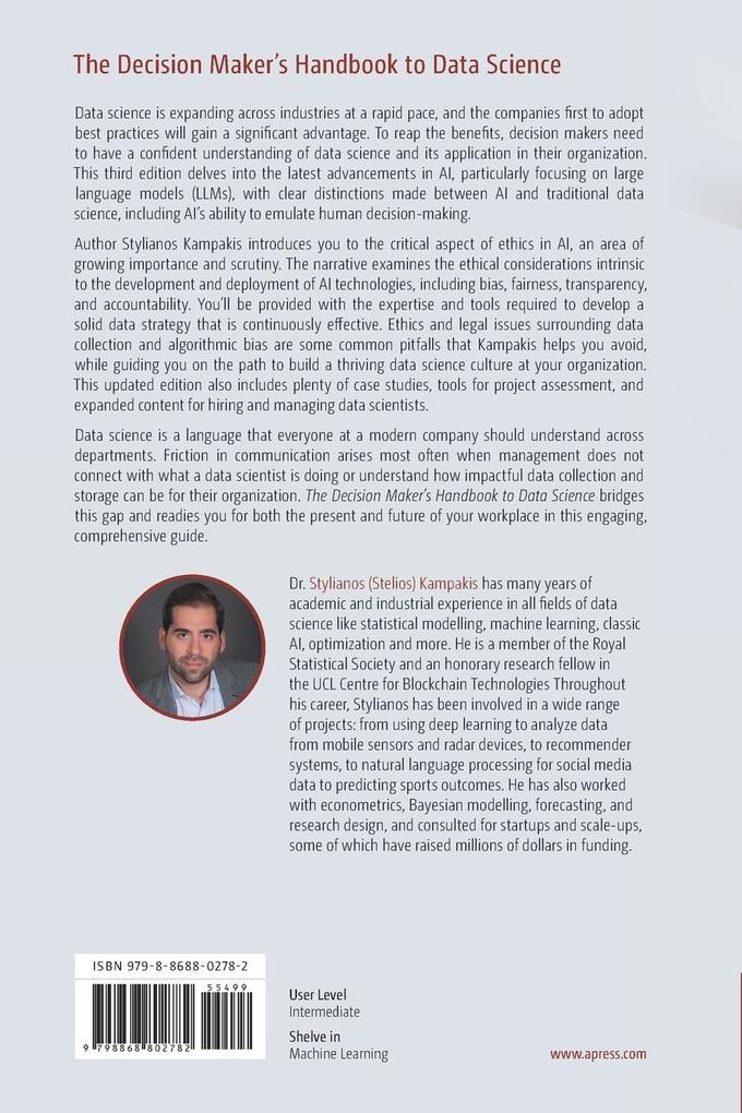 Weitere Ansicht: The Decision Maker's Handbook to Data Science | Stylianos Kampakis