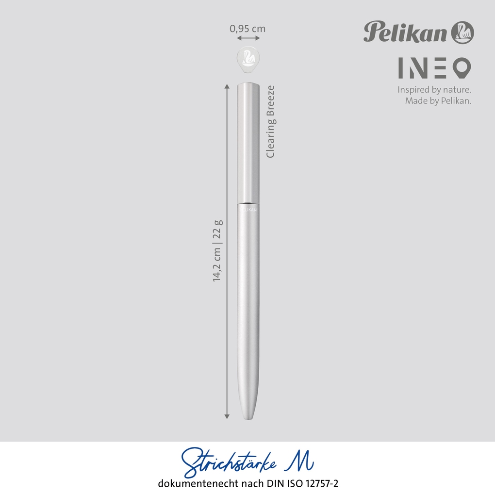 Weitere Ansicht: Pelikan Kugelschreiber Ineo® Elements K6, Silber