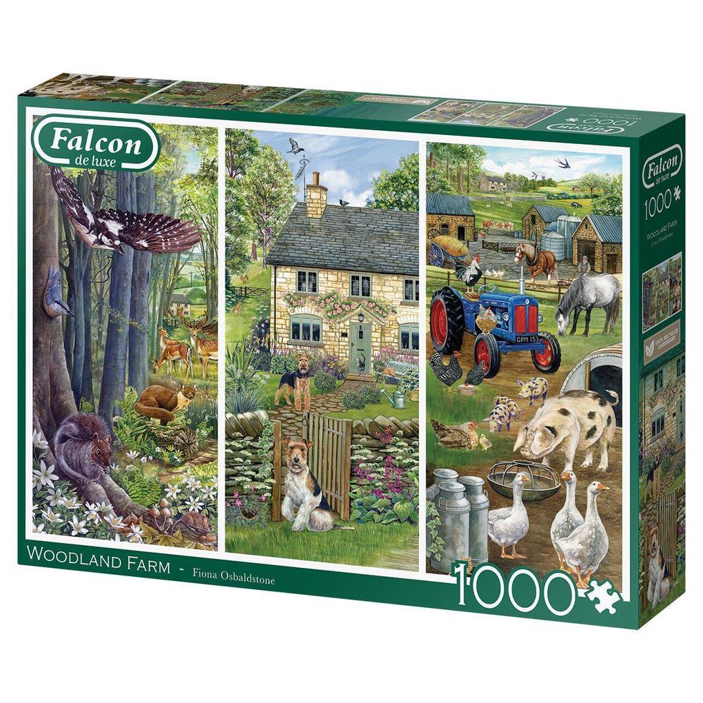Weitere Ansicht: Woodland Farm - 1000 Teile