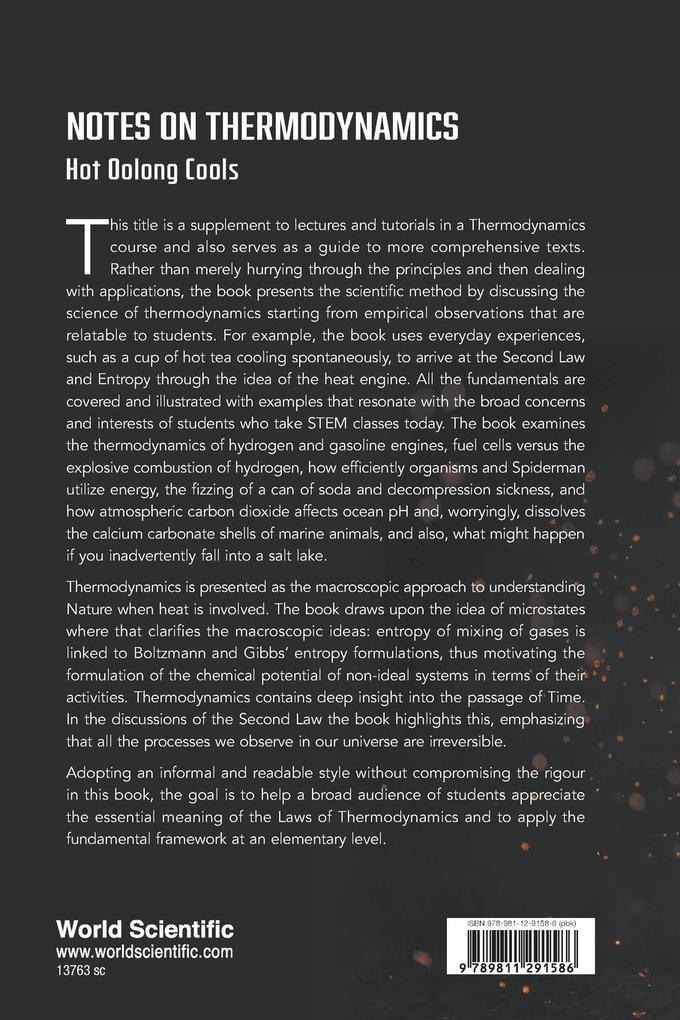 Weitere Ansicht: NOTES ON THERMODYNAMICS | Kang Hway Chuan