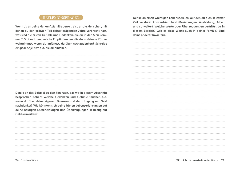 Weitere Ansicht: Shadow Work - Dein persönliches Workbook | Jor-el Caraballo