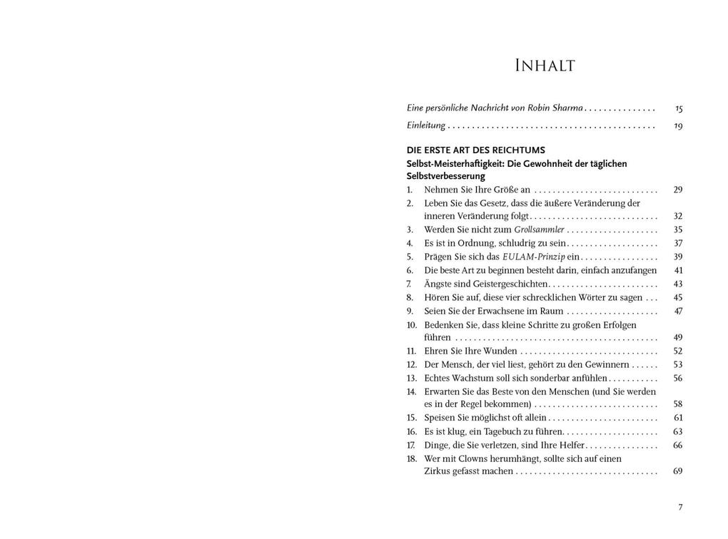 Weitere Ansicht: Reichtum, den du mit Geld nicht kaufen kannst | Robin Sharma