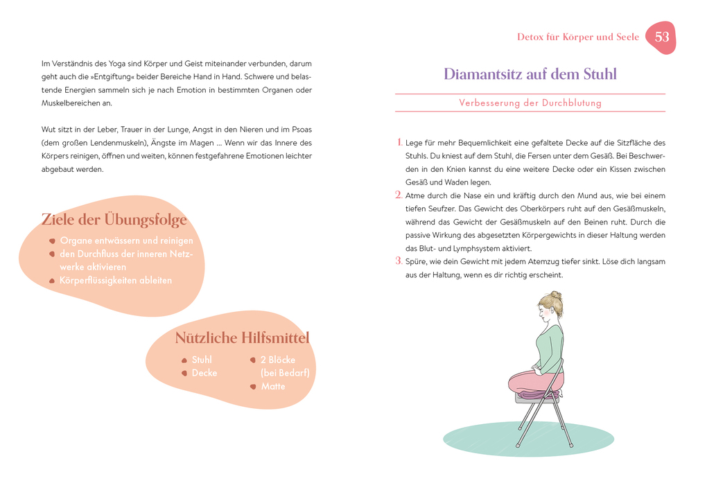 Weitere Ansicht: Yoga mit dem Stuhl | Ingrid Baisse, Priscilla Luthringer