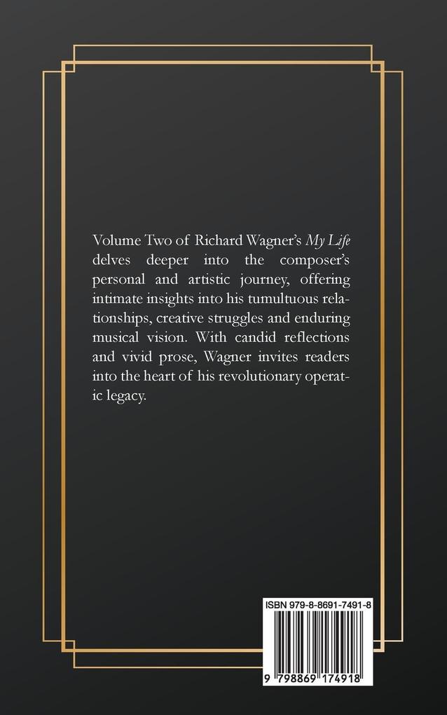 Weitere Ansicht: My Life | Richard Wagner
