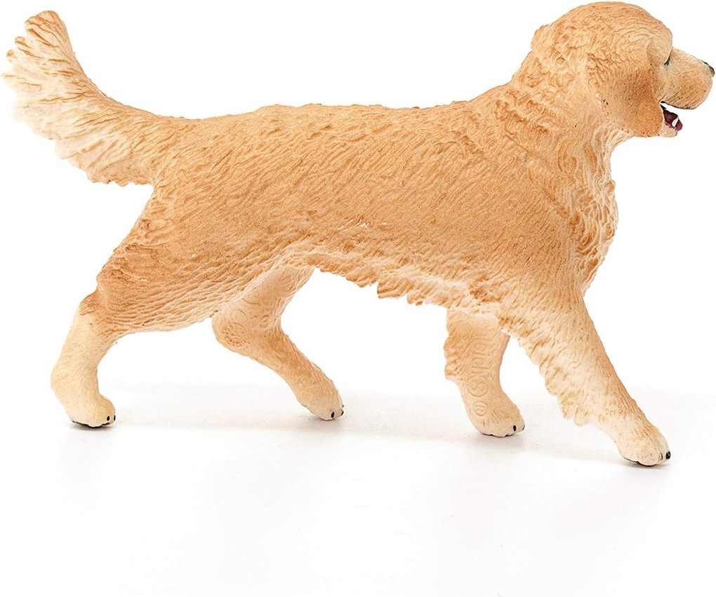 Weitere Ansicht: Schleich 16395 - Farm World, Golden Retriever Hündin, Hund, Tierfigur, Länge: 7,5 cm