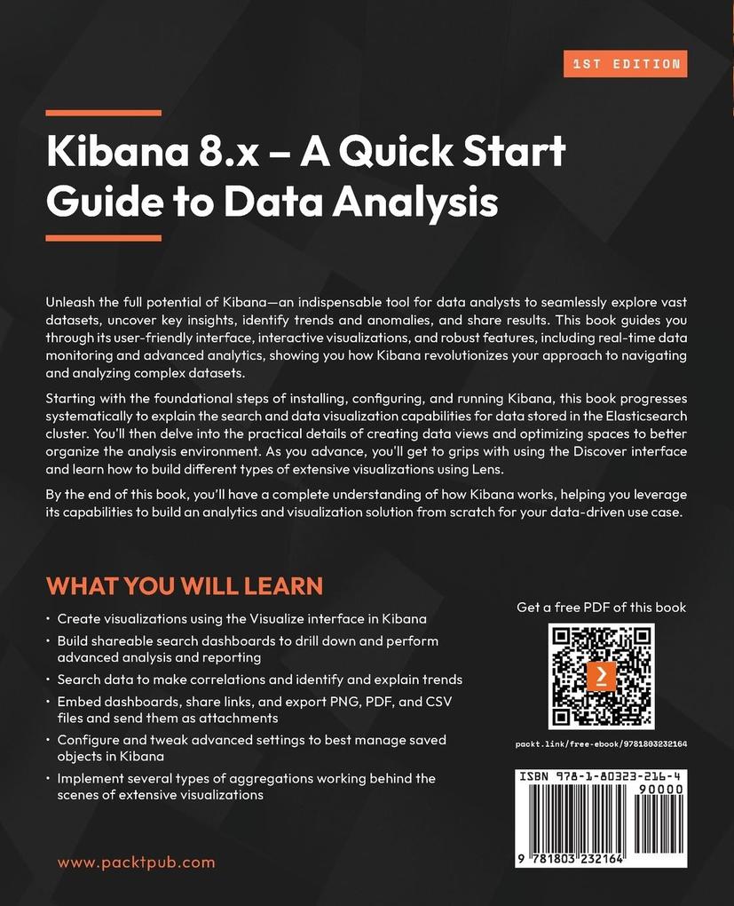 Weitere Ansicht: Kibana 8.x - A Quick Start Guide to Data Analysis | Krishna Shah