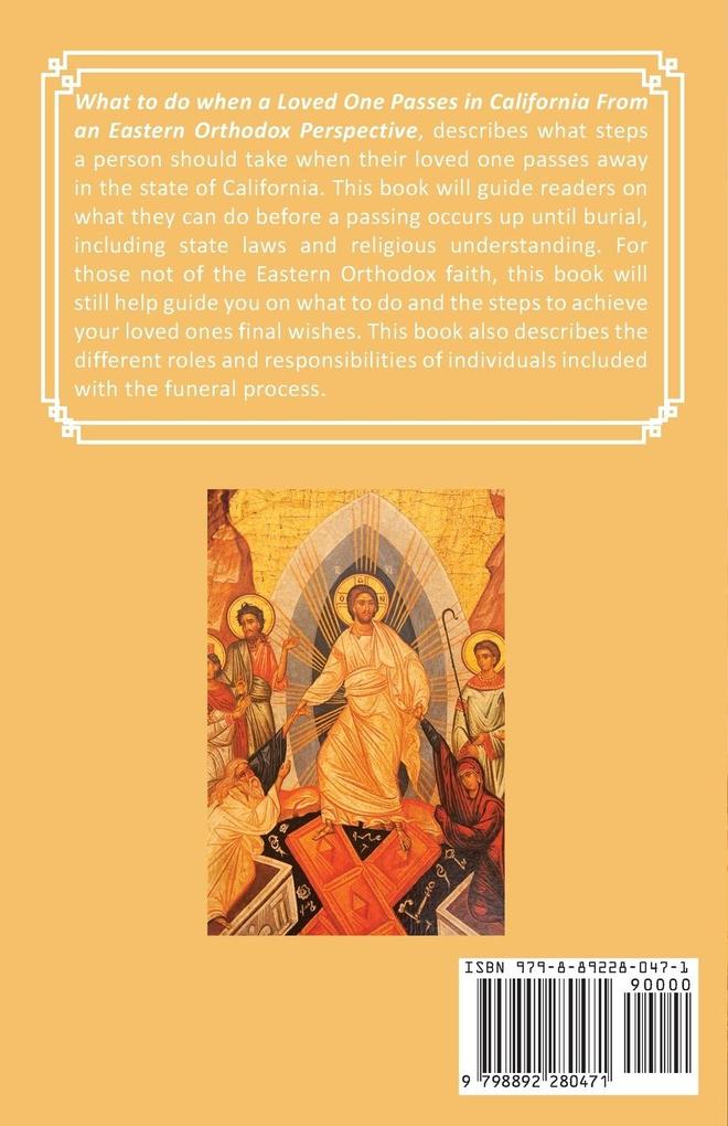 Weitere Ansicht: What To Do When a Loved One Passes in California from an Eastern Orthodox Perspective | Anjelica Wolfe