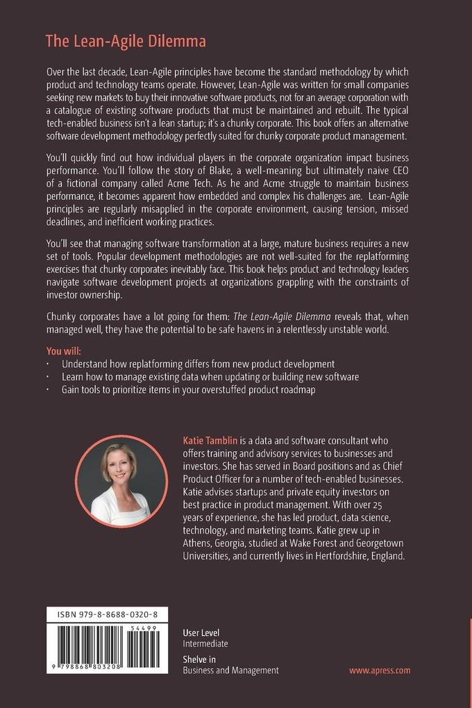 Weitere Ansicht: The Lean-Agile Dilemma | Katie Tamblin