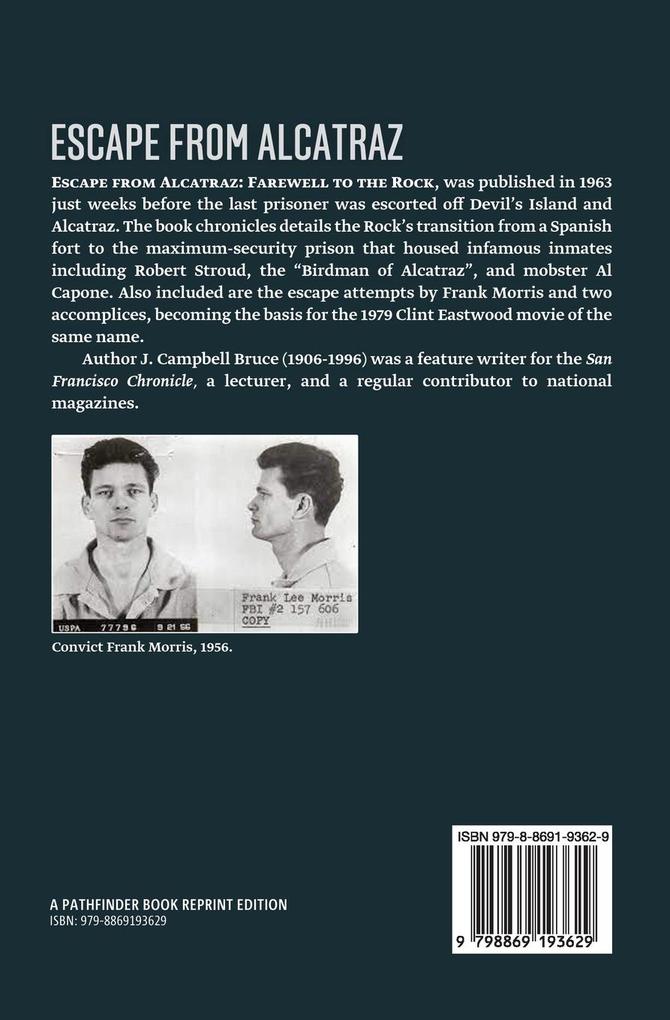 Weitere Ansicht: Escape from Alcatraz | J. Campbell Bruce