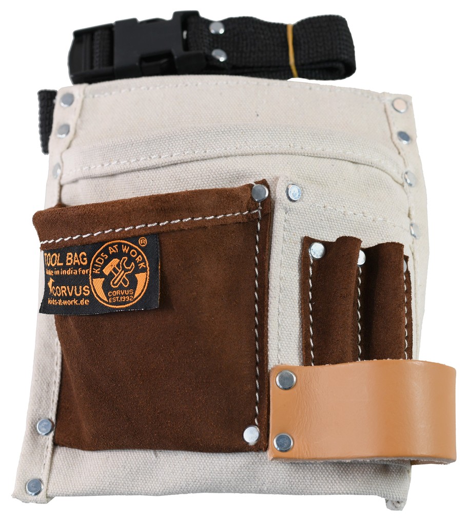 Weitere Ansicht: Corvus A600348 - Kids at work, Werkzeug-Gürtel Cotton/Leder
