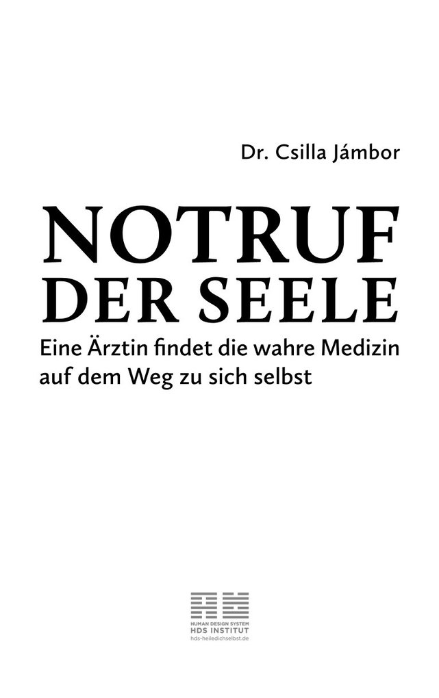 Weitere Ansicht: Notruf der Seele | Csilla Jámbor