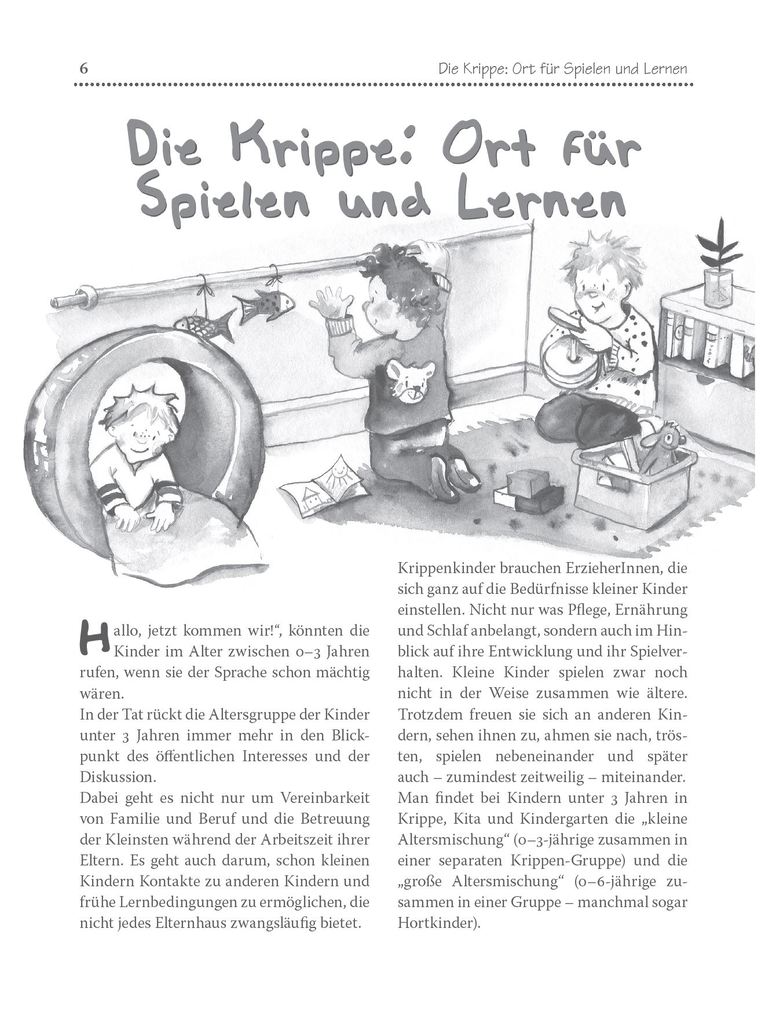 Weitere Ansicht: Das Krippenkinder-Spielebuch | Brigitte Wilmes-Mielenhausen