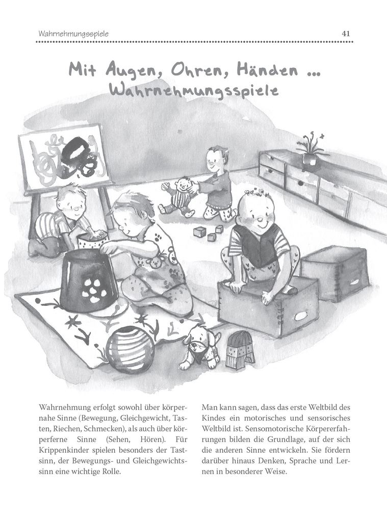 Weitere Ansicht: Das Krippenkinder-Spielebuch | Brigitte Wilmes-Mielenhausen