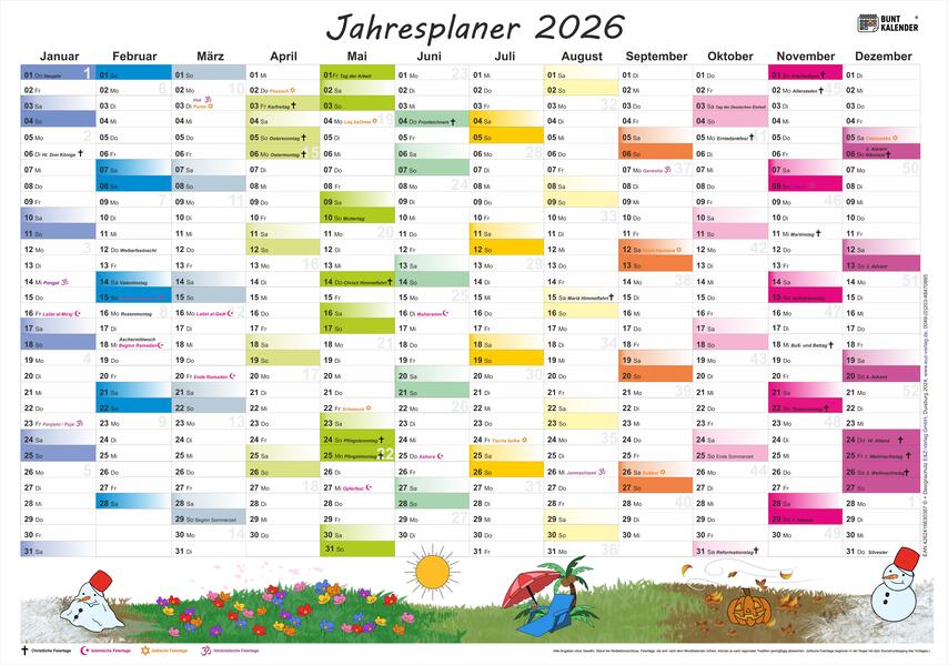 Produktbild: Jahresplaner 2026 | Helga Momm
