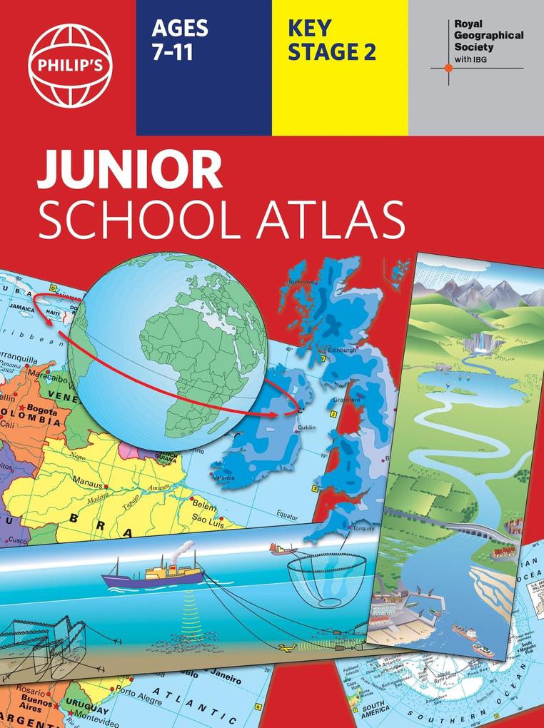 Produktbild: Philip's RGS Junior School Atlas | Philip'S Maps