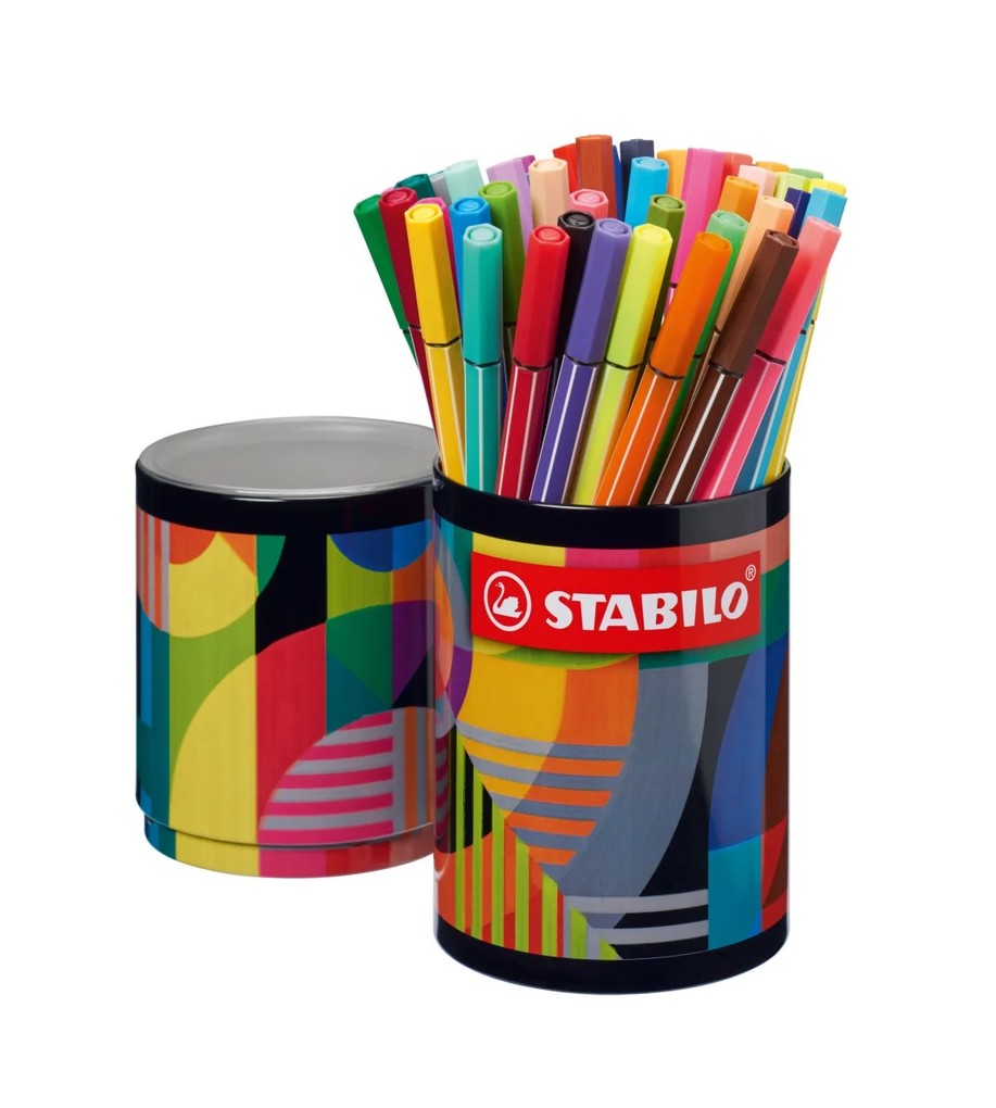 Produktbild: STABILO Filzstift Pen 68 ARTY 45er Metalldose